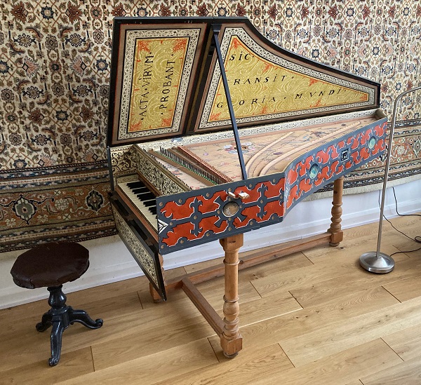 Voor het eerst concert mét dit klavecimbel 