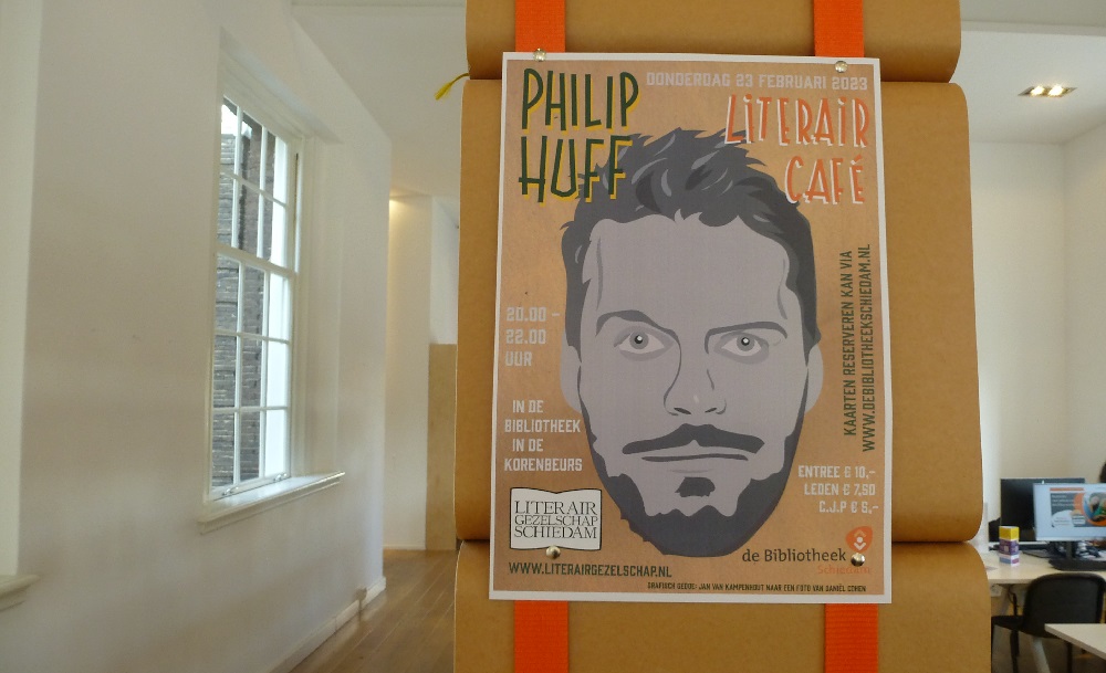 Philip Huff te gast in Literair Café