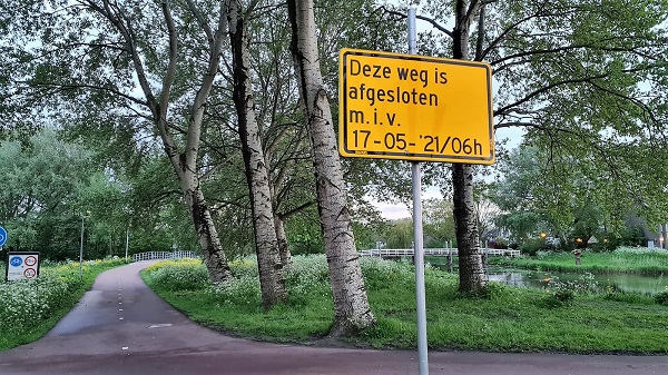 Vanaf maandag 7 weken lang veel wandel/fietspaden in en rond Beatrixpark onbruikbaar