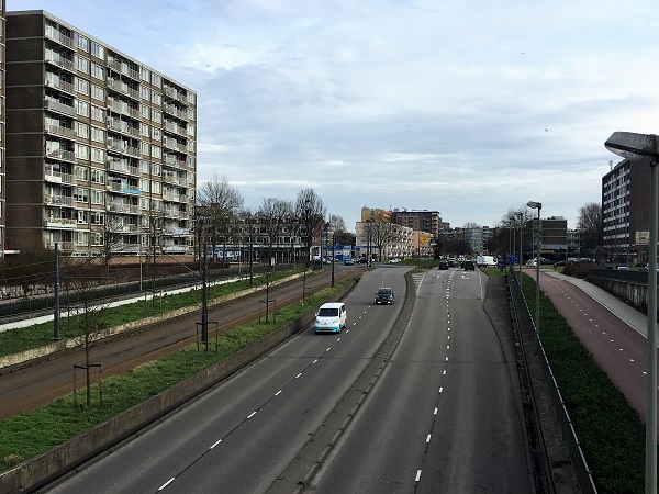 Snelheidscontrole op de Nieuwe Damlaan