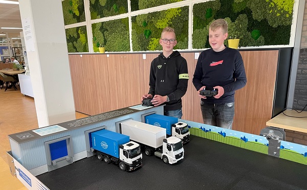 Mavo Schravenlant XL maakt kennis met transport en logistiek