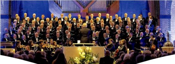 Westlands Mannenkoor verzorgt adventsconcert