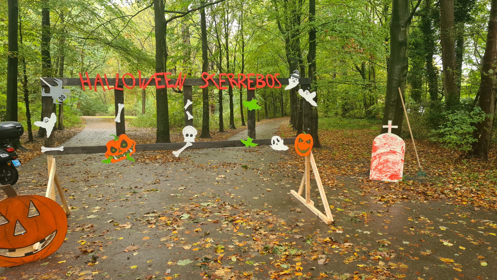 Vanavond Halloween in het Volkspark
