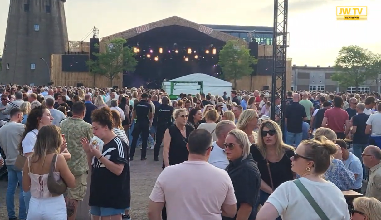 IDDF in Concert zaterdag lekker warm, heel druk en erg gezellig