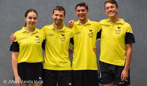 Scyedam tafeltennissers winnen weer afgetekend