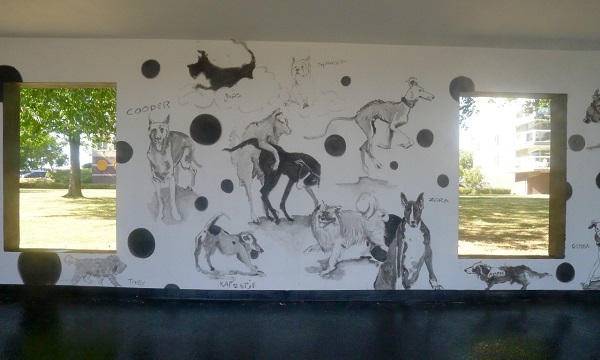 Getekende hondententoonstelling wordt zondag geopend