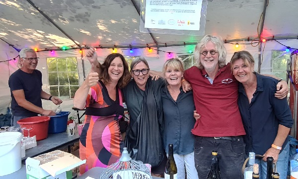 Blije gezichten na afloop van jubileum-editie festival Verueño 