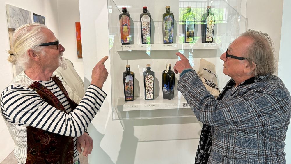 Nu flessen kijken bij KunstWerkt
