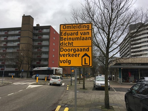 Waarom zijn 2 verbindingswegen in Groenoord tegelijk dicht?