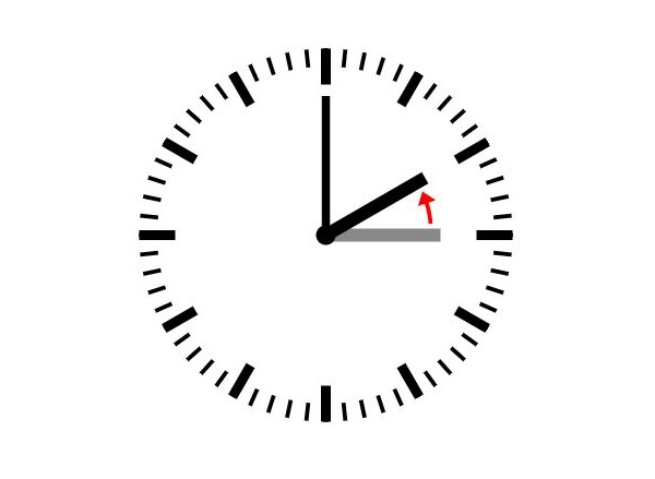 Morgen niet een uur te vroeg komen op je afspraak...