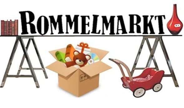 Rommelmarkt voor twee goede doelen