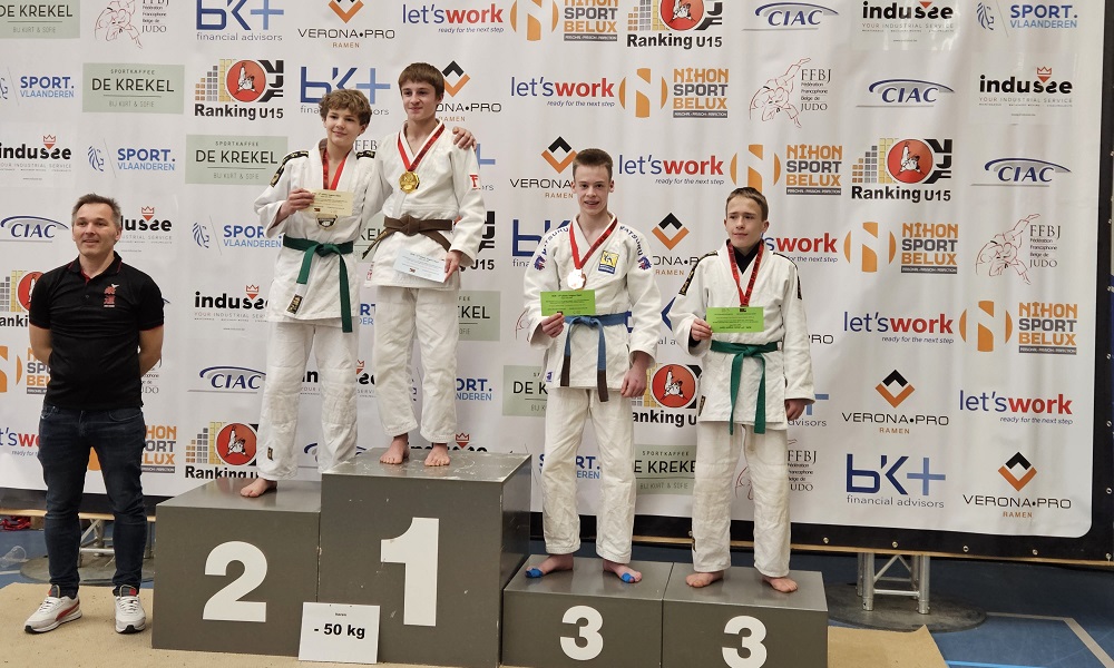 Thimo Wansleeben pakt brons in zijn nieuwe gewichtsklasse