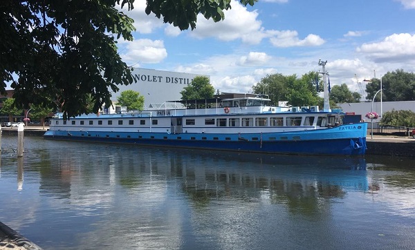 Opvangschip Oekraïense vluchtelingen terug van even weggeweest