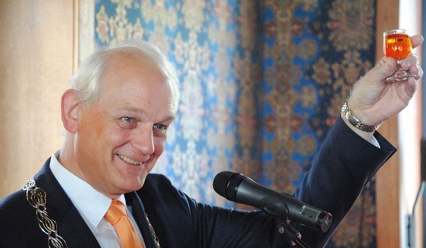 Gemeente houdt receptie wegens 55e verjaardag koning Willem-Alexander