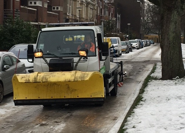 IJzeloverlast valt mee maar het is nog wel glad in Schiedam