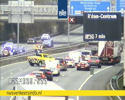 Er ligt palmolie op de A20