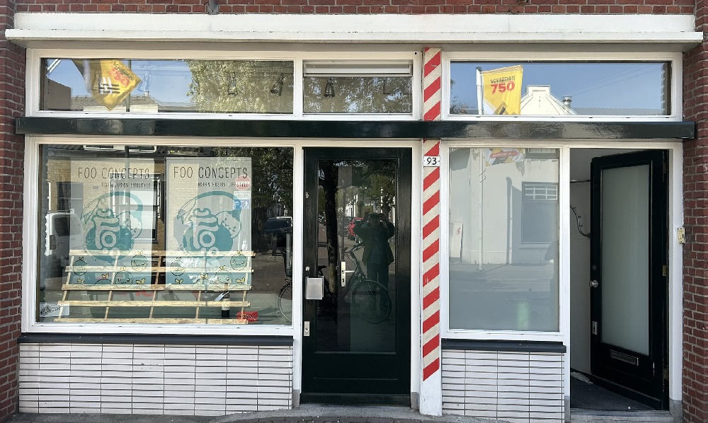 Hier zat jarenlang een kapper en komt een barista