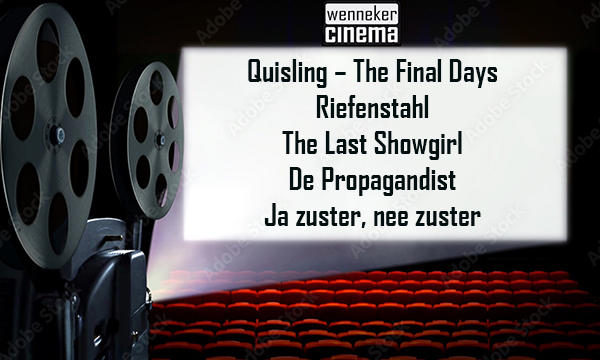 Filmweek 18. Overzicht films van 1 t/m 7 mei