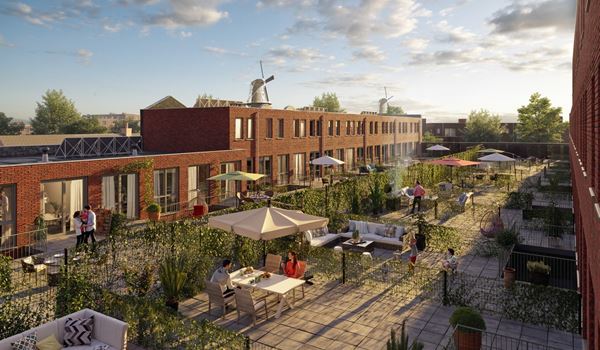 Woningbouwproject ‘Bij de Molen Schiedam’ opnieuw in verkoop